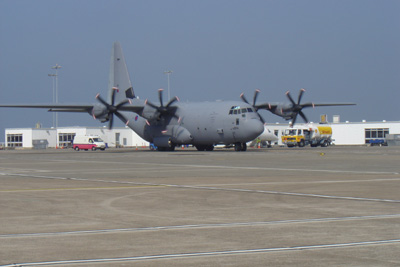 Red Arrows Support Hercules