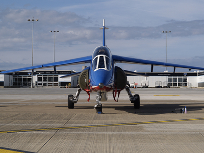 Head on shot PdeF Alpha Jet