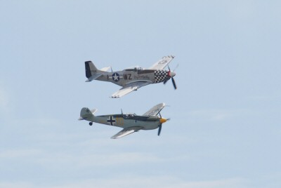 Mustang & Bf 109