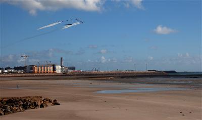 Vulcan Red Arrow Fly by