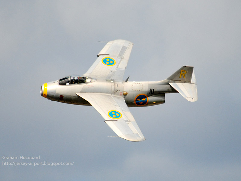 Saab J29F Tunnan of the Swedish Air Force Historic Flight