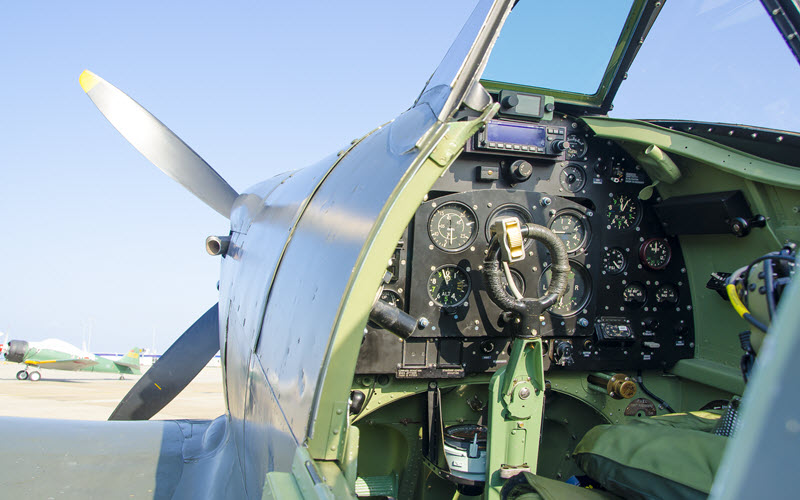 Spitfire Cockpit