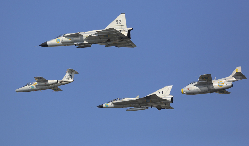 Swedish Air Force Historic Flight