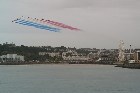 Red Arrows over St Hellier