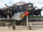 BBMF Lancaster and Hurricane