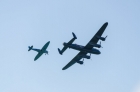 BBMF Lancaster and Spifire